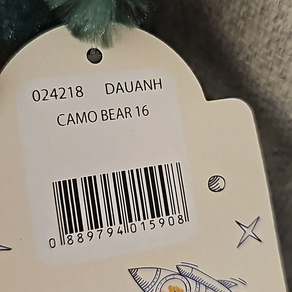 Build-A-Bear Camo Bear - Picture 4 of 4